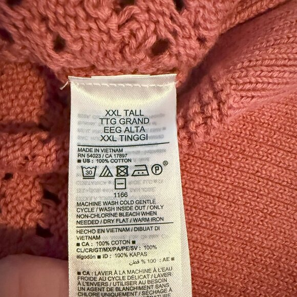 Old Navy Knit Eyelet Tank Top – XXL Tall – NWT - Picture 6 of 7